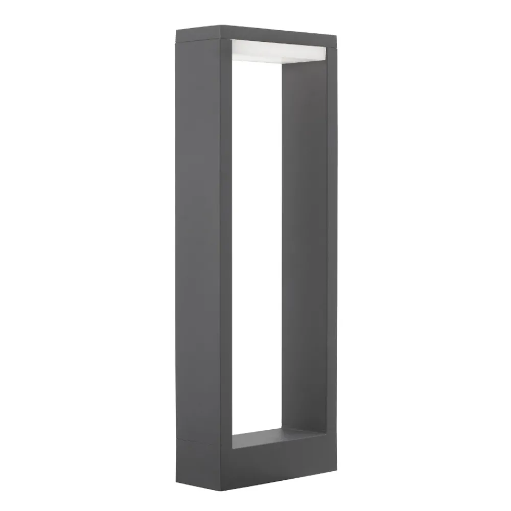 Lampioni Da Giardino-Selezionato da Mazzolaluce Lampione design moderno da giardino grigio led 7w 3000k