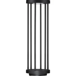 Lampioni Da Giardino-Selezionato da Mazzolaluce Lampione design moderno da giardino nero led 8w 3000k