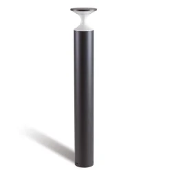 Lampioni Da Giardino-Selezionato da Mazzolaluce Lampione grafite per giardino led 13w 4000k design moderno