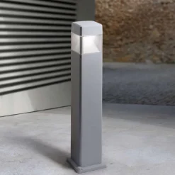 Lampioni Da Giardino-Top Light Lampione grigio per esterno giardino moderno anti corrosione lodi
