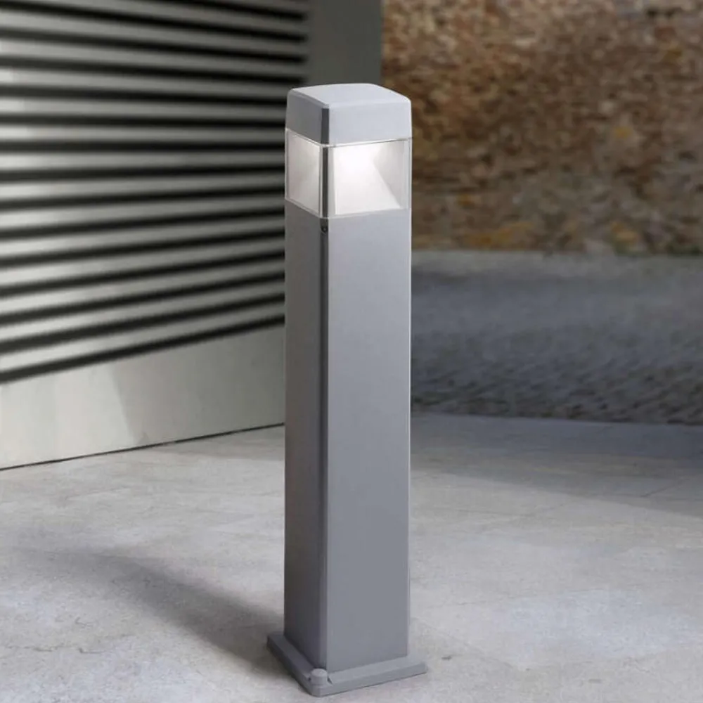 Lampioni Da Giardino-Top Light Lampione grigio per esterno giardino moderno anti corrosione lodi