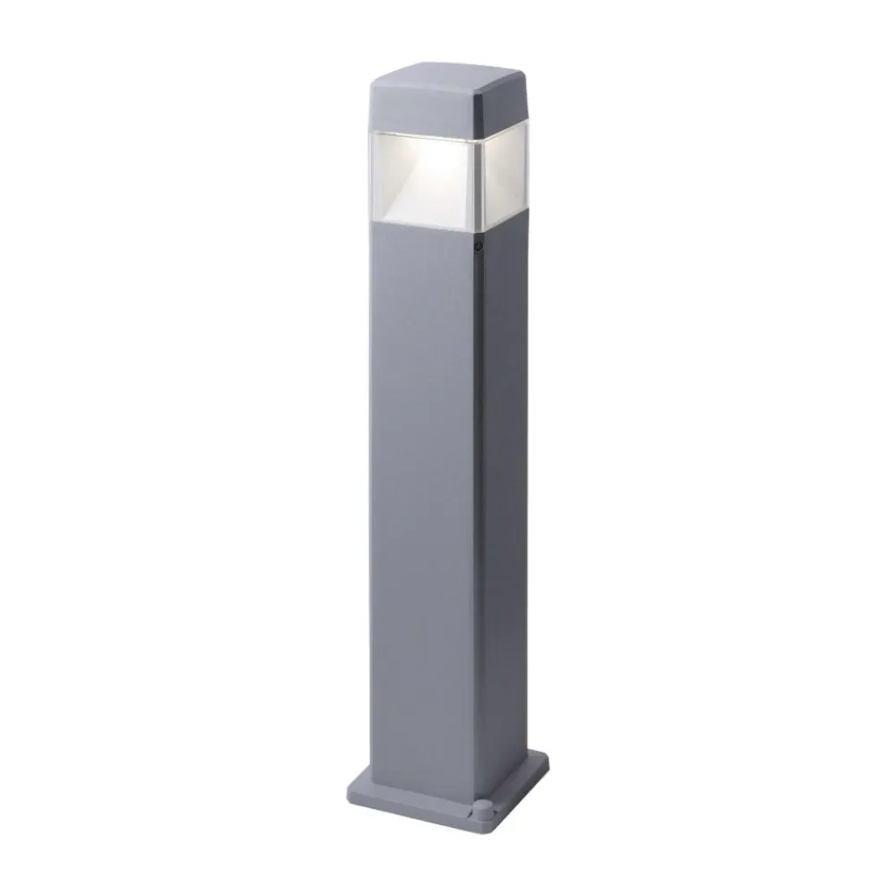 Lampioni Da Giardino-Top Light Lampione grigio per esterno giardino moderno anti corrosione lodi