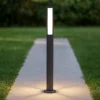 Lampioni Da Giardino-Selezionato da Mazzolaluce Lampione led 8w 4000k da esterno giardino 90cm ip54 design moderno