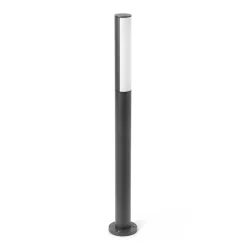 Lampioni Da Giardino-Selezionato da Mazzolaluce Lampione led 8w 4000k da esterno giardino 90cm ip54 design moderno