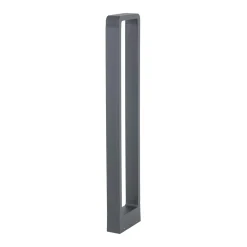Lampioni Da Giardino-Selezionato da Mazzolaluce Lampione led 10w 3000k grigio antracite design moderno da giardino ip54