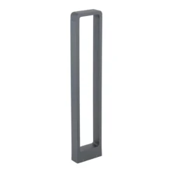 Lampioni Da Giardino-Selezionato da Mazzolaluce Lampione led 10w 3000k grigio antracite design moderno da giardino ip54