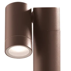 Lampioni Da Giardino-Gea Luce Lampione marrone da giardino luce orientabile