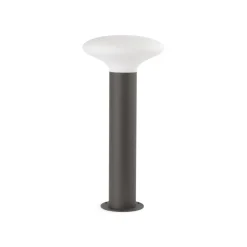 Lampioni Da Giardino-Selezionato da Mazzolaluce Lampione moderno antracite per illuminazione giardino