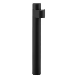 Lampioni Da Giardino-Selezionato da Mazzolaluce Lampione moderno da giardino led 8w 3000k tubolare nero