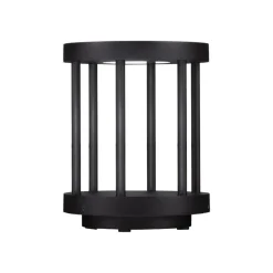 Lampioni Da Giardino-Selezionato da Mazzolaluce Lampione moderno da giardino nero moderno led 8w 3000k