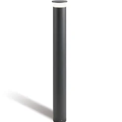 Lampioni Da Giardino-Selezionato da Mazzolaluce Lampione moderno per giardino grafite 80cm led 9w 3000k
