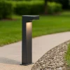 Lampioni Da Giardino-Selezionato da Mazzolaluce Lampione moderno per giardino led 13w 4000k grafite ip65