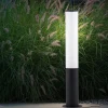 Lampioni Da Giardino-Selezionato da Mazzolaluce Lampione nero da esterno led 14w 3000k ip54 tubolare