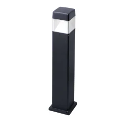 Lampioni Da Giardino-Top Light Lampione nero da giardino 80cm anti ruggine lodi