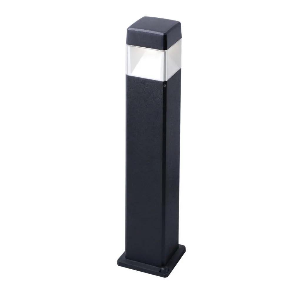 Lampioni Da Giardino-Top Light Lampione nero da giardino 80cm anti ruggine lodi