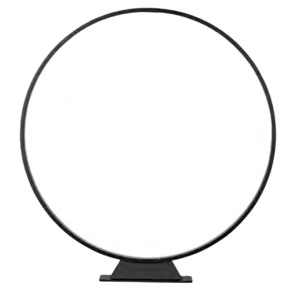 Lampioni Da Giardino-Selezionato da Mazzolaluce Lampione nero da giardino led 10w 3000k rotondo moderno