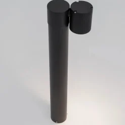 Lampioni Da Giardino-Selezionato da Mazzolaluce Lampione nero da giardino luce orientabile moderno