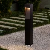 Lampioni Da Giardino-Selezionato da Mazzolaluce Lampione nero design da giardino 60 cm led 7w 3000k moderno