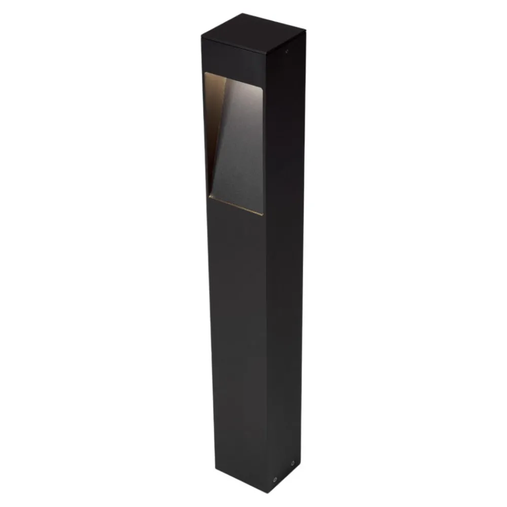 Lampioni Da Giardino-Selezionato da Mazzolaluce Lampione nero design da giardino 60 cm led 7w 3000k moderno
