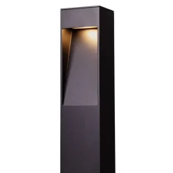 Lampioni Da Giardino-Selezionato da Mazzolaluce Lampione nero design da giardino 60 cm led 7w 3000k moderno