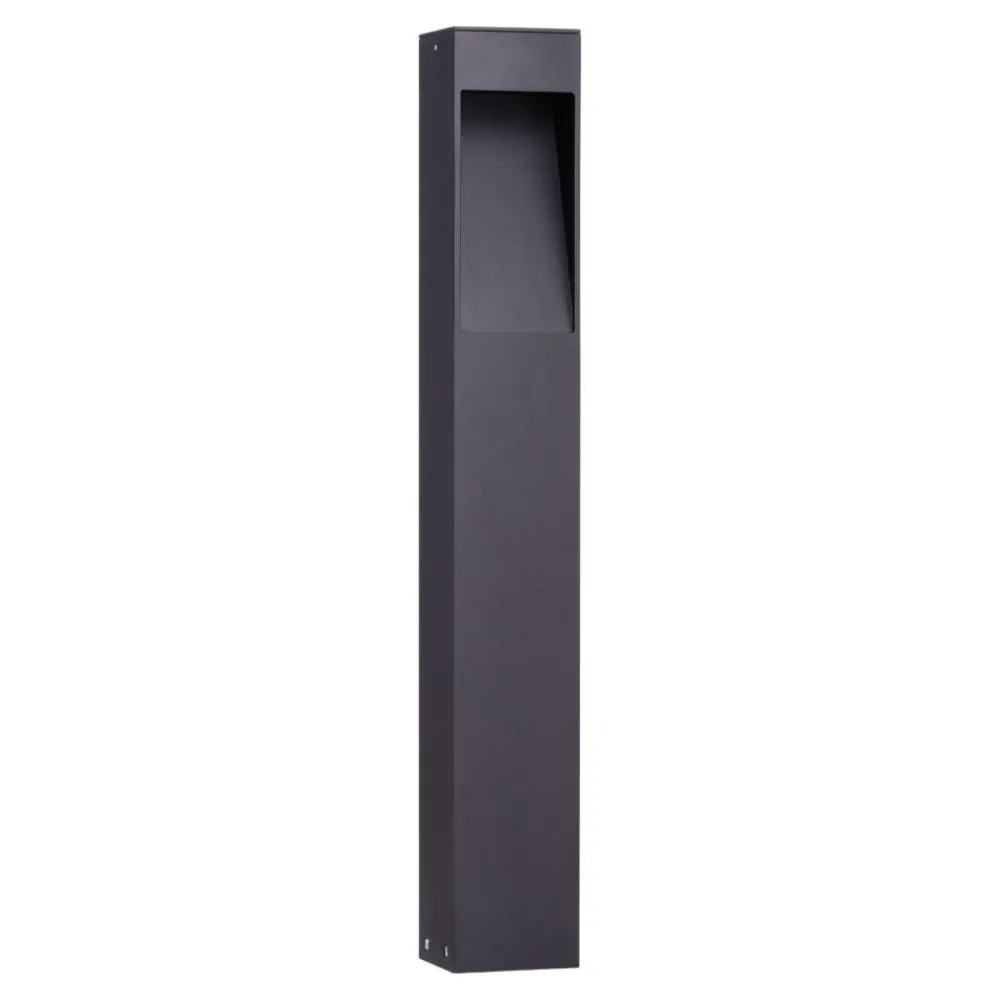 Lampioni Da Giardino-Selezionato da Mazzolaluce Lampione nero design da giardino 60 cm led 7w 3000k moderno
