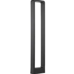 Lampioni Da Giardino-Selezionato da Mazzolaluce Lampione nero design moderno led 10w 3000k per esterno giardino