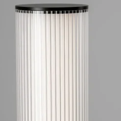 Lampioni Da Giardino-Selezionato da Mazzolaluce Lampione nero moderno ip65 tubolare led 25w per giardino