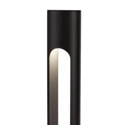 Lampioni Da Giardino-Selezionato da Mazzolaluce Lampione nero moderno led 10w 3000k per giardino