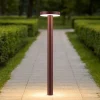 Lampioni Da Giardino-Selezionato da Mazzolaluce Lampione per giardini moderni led 5w 3000k corten