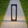 Lampioni Da Giardino-Selezionato da Mazzolaluce Lampione per giardini moderni led 14w 3000k rettangolare