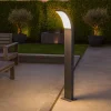 Lampioni Da Giardino-Selezionato da Mazzolaluce Lampione per giardino esterno led 12,5w grigio antracite