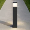 Lampioni Da Giardino-Selezionato da Mazzolaluce Lampione per giardino h80 cm moderno a rettangolo