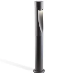 Lampioni Da Giardino-Selezionato da Mazzolaluce Lampione per giardino moderno grafite led 15w 4000k 90cm ip66