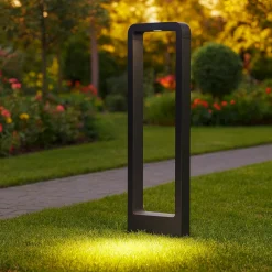 Lampioni Da Giardino-Selezionato da Mazzolaluce Lampione protezione anti salsedine moderno per esterni led 3000k