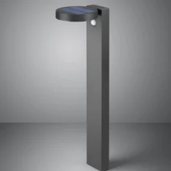Lampioni Da Giardino-Selezionato da Mazzolaluce Lampione solare led 3000k con picchetto da giardino con sensore movimento
