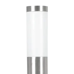 Lampioni Da Giardino-Eglo Lampione tubolare da giardino acciaio inox helsinki