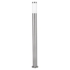 Lampioni Da Giardino-Eglo Lampione tubolare da giardino acciaio inox helsinki