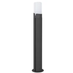Lampioni Da Giardino-Selezionato da Mazzolaluce Lampione tubolare nero per giardini moderni h60 cm