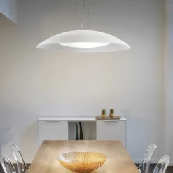 Lampadari Cucina-Ideal Lux Lena sp3 d74 lampadario per cucina bianco