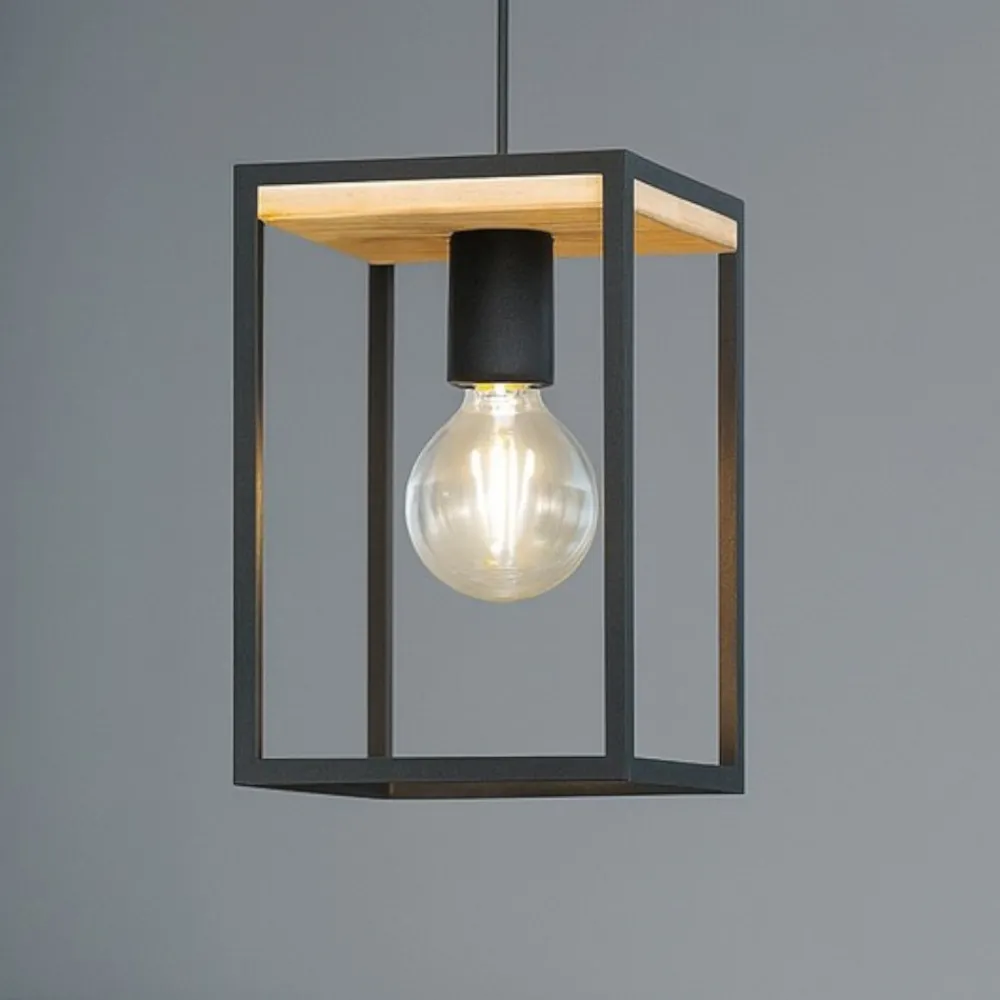 Lampade A Sospensione-Eglo Libertad lampada a sospensione per cucina stile lanterna