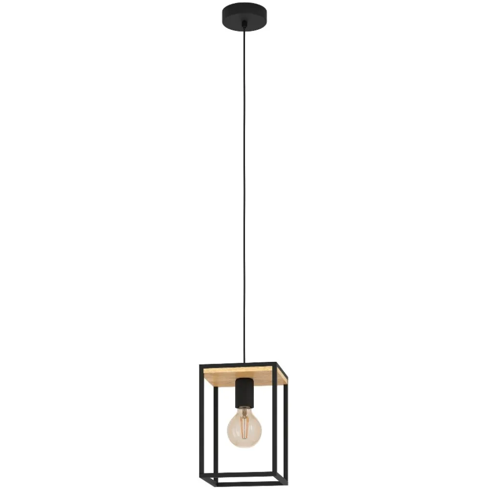Lampade A Sospensione-Eglo Libertad lampada a sospensione per cucina stile lanterna