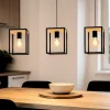 Lampadari Cucina-Eglo Libertad lampadario per tavolo da cucina 3 luci