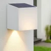 Applique Da Esterno-Life Electronics Life applique da esterno bianco solare crepuscolare movimento led 4000k 5w