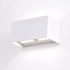Applique Da Esterno-Linea Light Life applique da esterno bianco rettangolare 20w 3000k 4000k 5000k