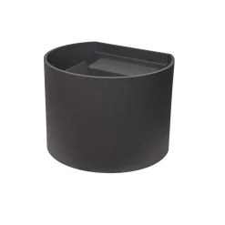 Applique Da Esterno-Life Electronics Life applique grigio antracite led 7w 3000k per esterno