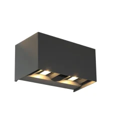 Applique Da Esterno-Life Electronics Life applique per esterno antracite 20w 3000k 4000k 5000k