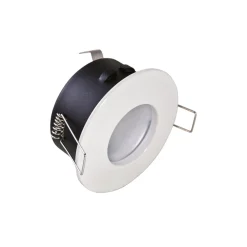 Faretti Da Incasso-Life Electronics Life faretto da incasso per bagno doccia rotondo bianco