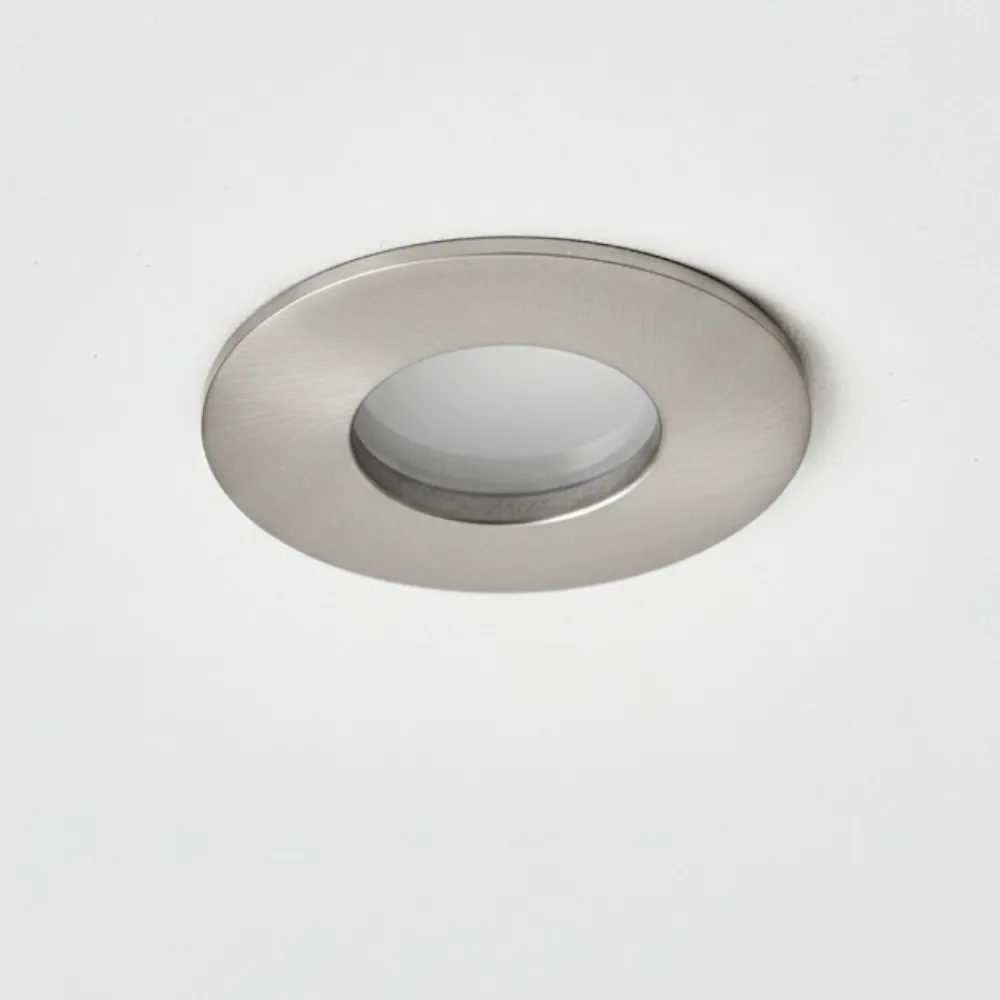 Faretti Da Incasso-Life Electronics Life faretto da incasso per soffito bagno doccia grigio rotondo ip65