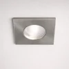 Faretti Da Incasso-Life Electronics Life faretto per bagno doccia da incasso ip65 quadrato nichel