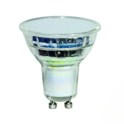 Lampadine Led-Life Electronics Life lampadina di vetro gu10 led 6,7w 3000k ottica 60 670lm cri80
